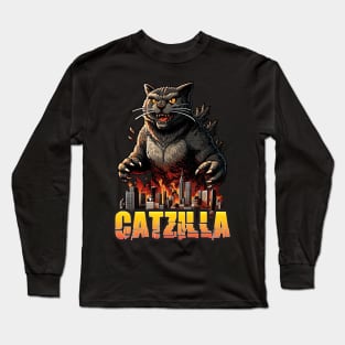 Catzilla S01 D03 Long Sleeve T-Shirt